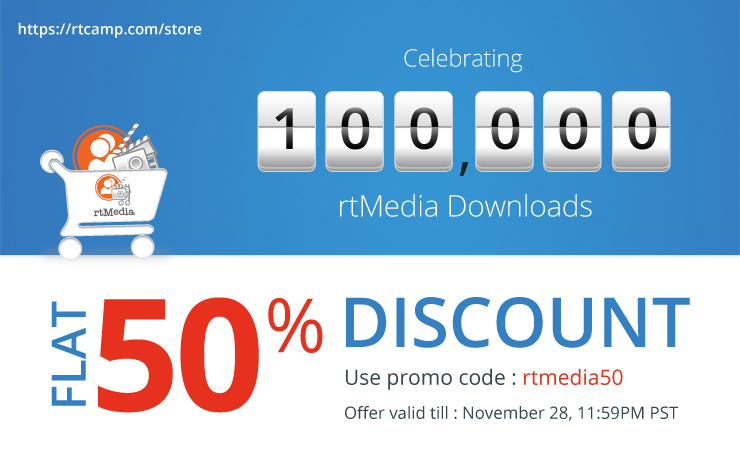 rtMedia crosses 100k downloads