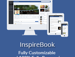 InspireBook for rtMedia & BuddyPress